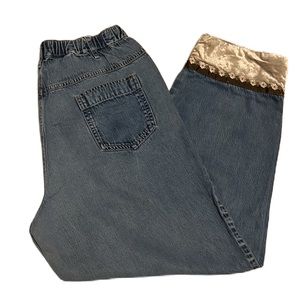 J.Jill, 5-Pocket, 100% Tencel Lyocell, Trim Hem Jeans, Denim, Size 10